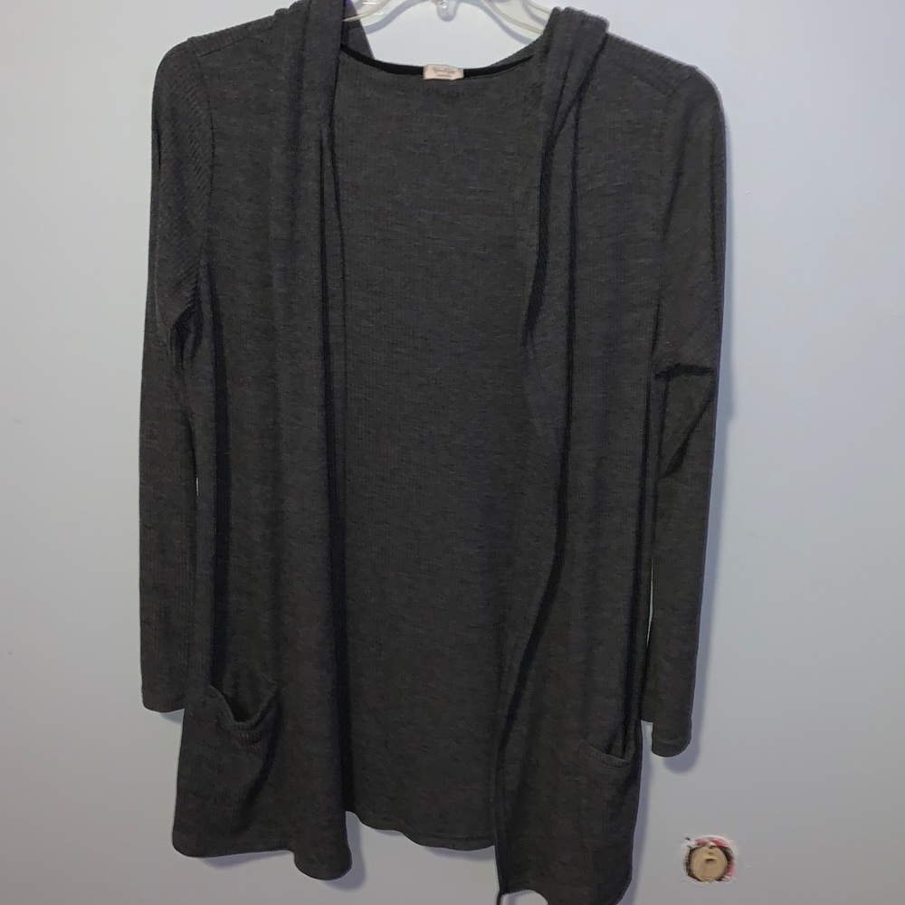 Gray Cardigan